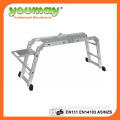 EN131 Approved Aluminum ladder, portable folding stool metal